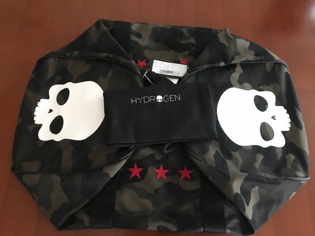 ハイドロゲン ボストンバッグ トレーニング Made in Italy 残1