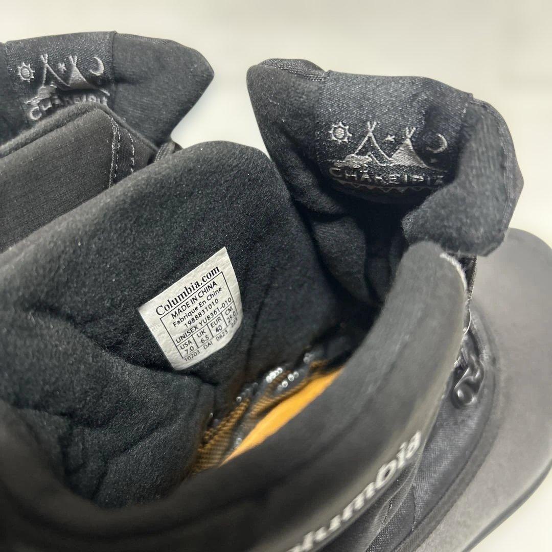 Columbia 人気の防水ブーツ ブラック　美品　綺麗です