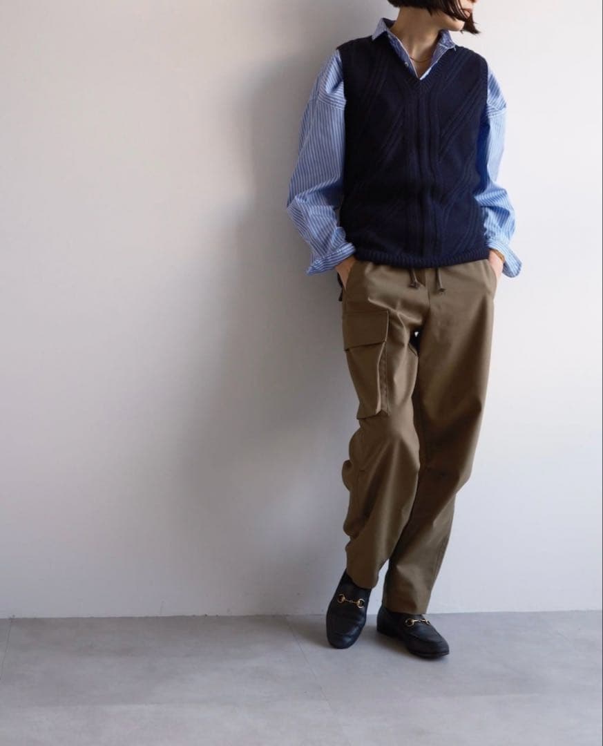 【希望価格今日のみ】PRADA CASHMEREPATTERN KNITVEST