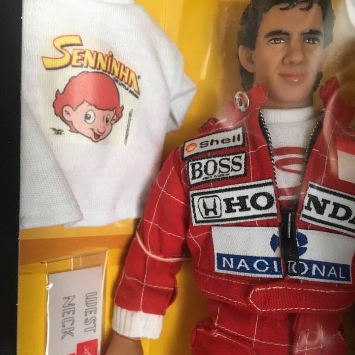 新品❣️未開封❣️アイルトン  セナ  「疾風になった男」フィギュア