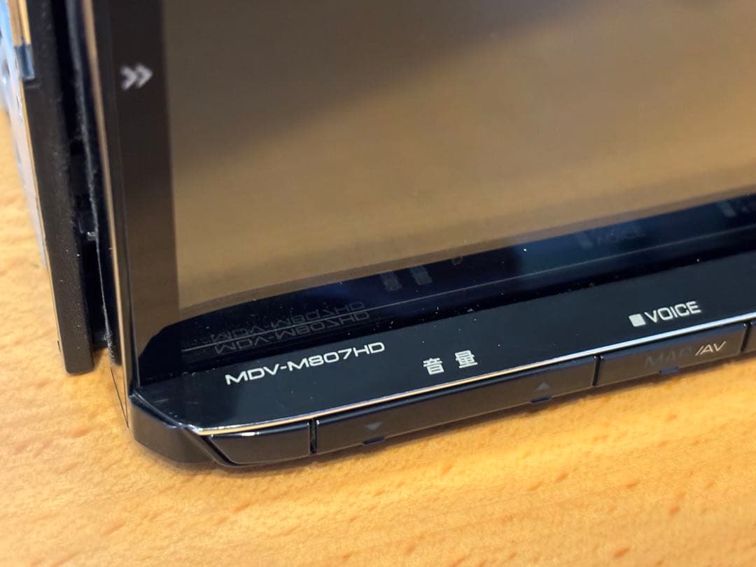 KENWOOD MDV-M807HD 彩速ナビ 7型180mm ドラレコセット