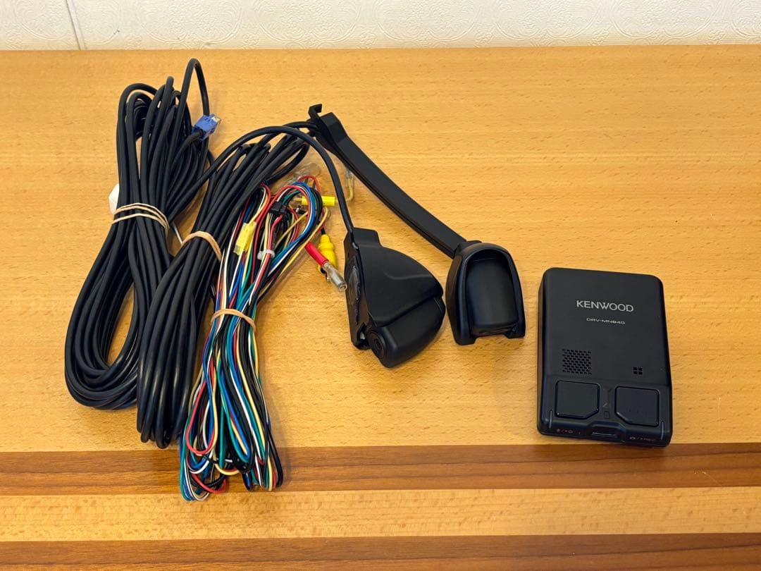 KENWOOD MDV-M807HD 彩速ナビ 7型180mm ドラレコセット