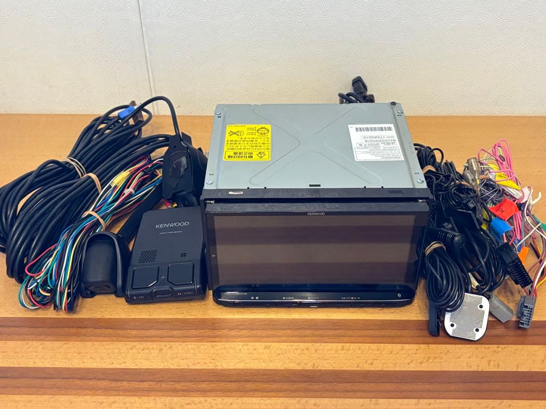 KENWOOD MDV-M807HD 彩速ナビ 7型180mm ドラレコセット