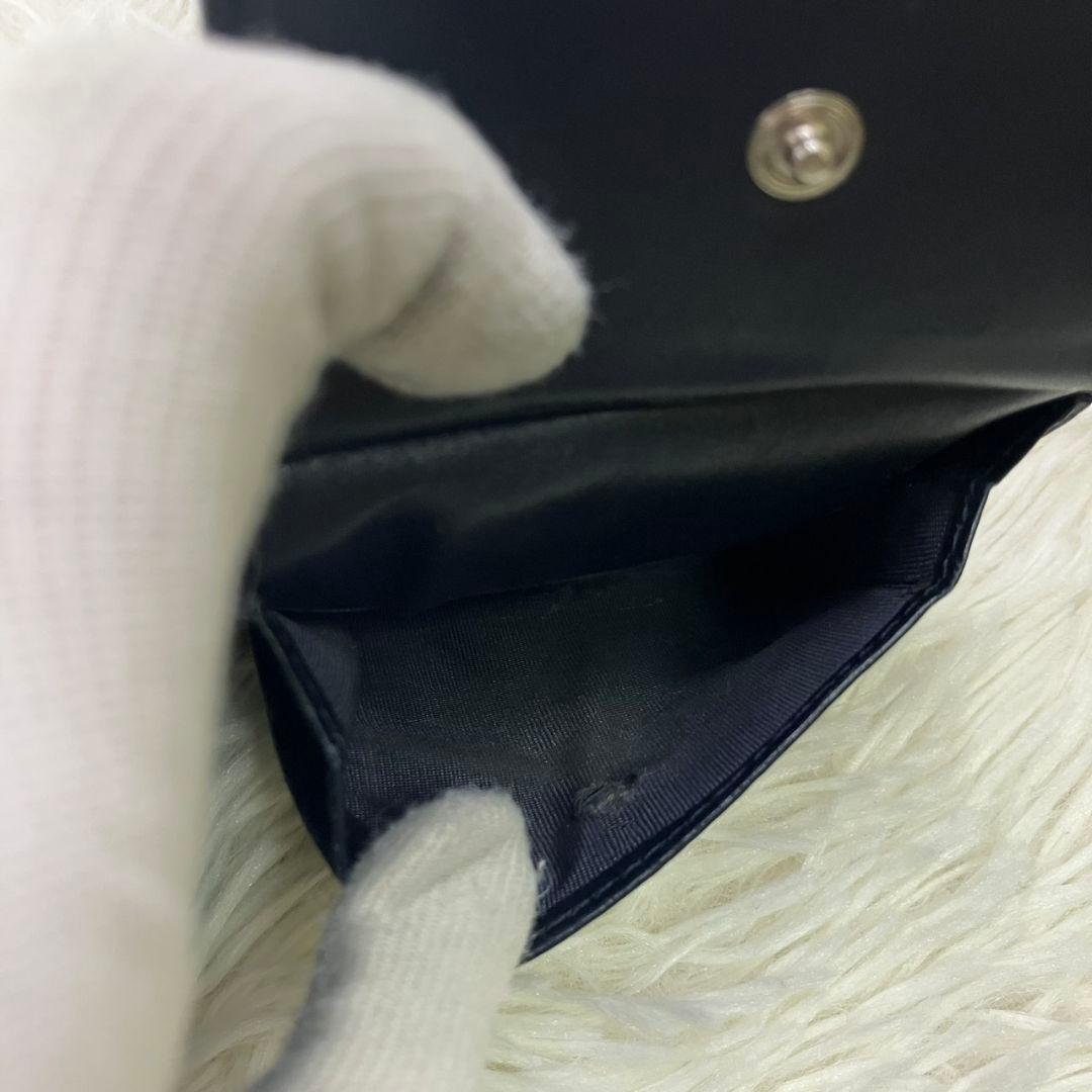【現行品　極美品】GUCCI グッチ　シマ　ドリアン　二つ折り　財布　ブラック