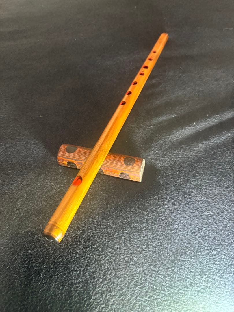 竹製 7穴 篠笛 七本調子　ドレミ調　右利き用