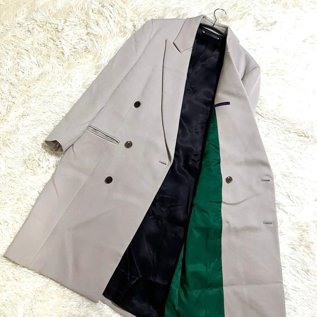 極美品 ポールスミス チェスターコート ロングコート ダブル 2016AW