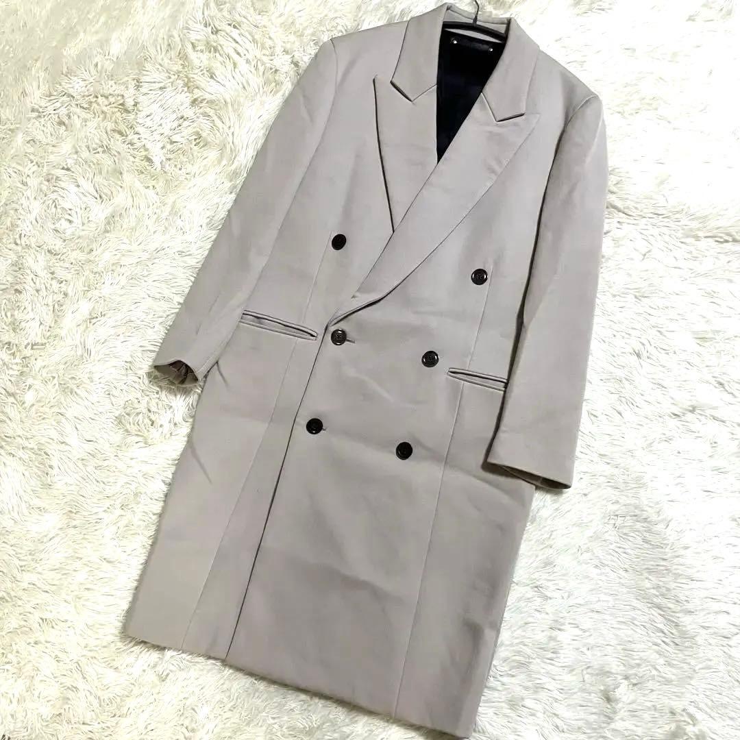 極美品 ポールスミス チェスターコート ロングコート ダブル 2016AW