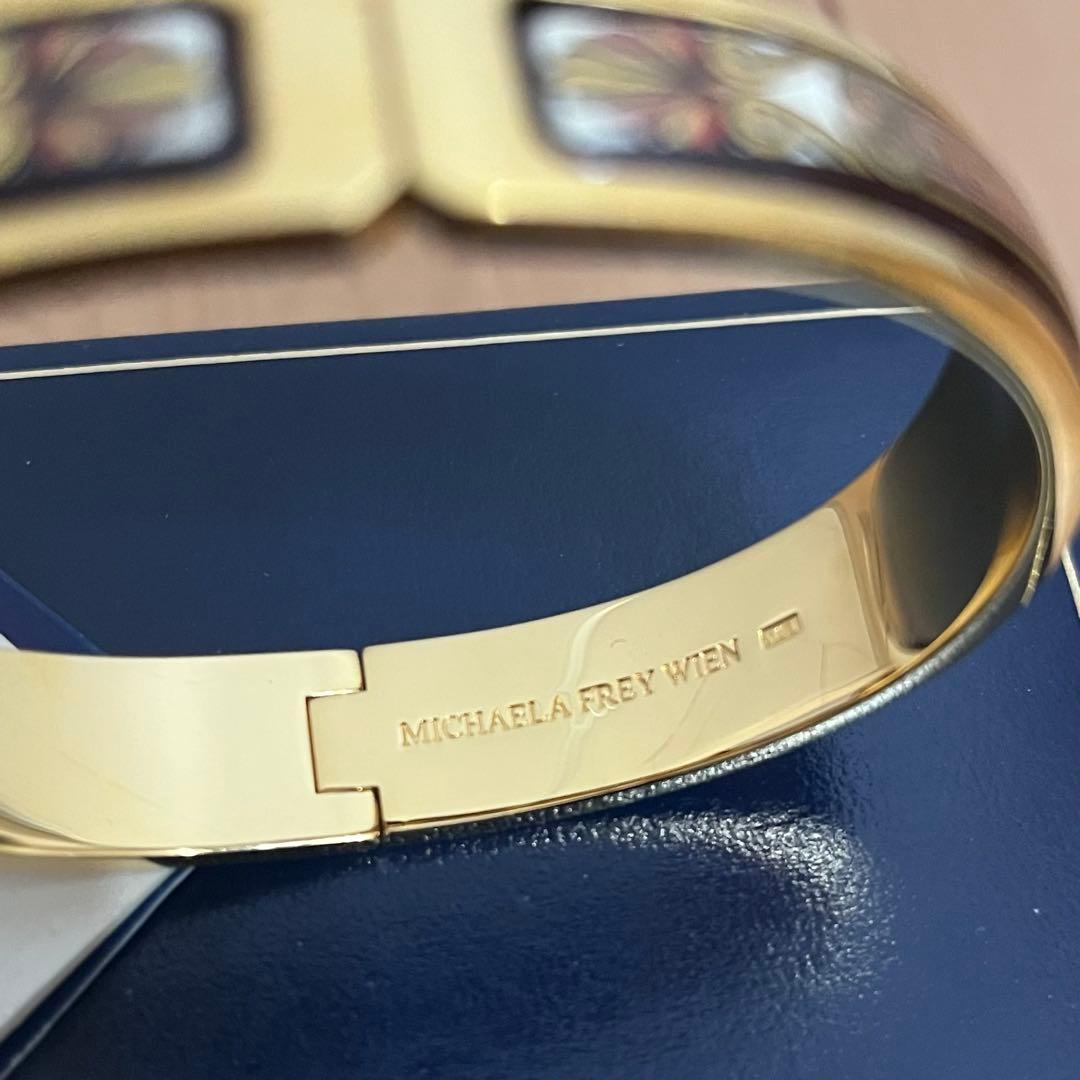 超美品 FREYWILLE フライヴィレ ミカレラフレイ バングル 七宝