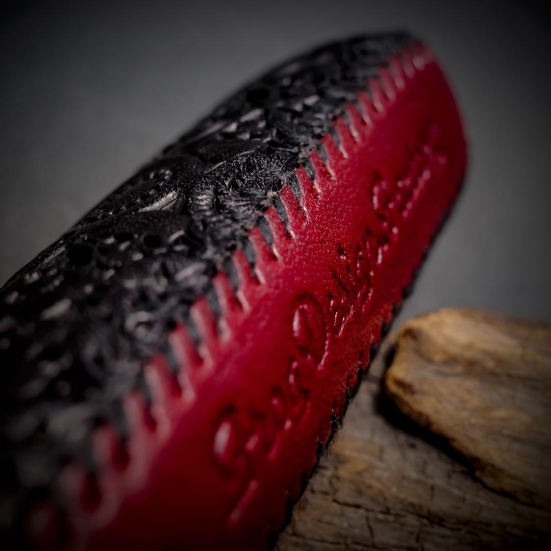 ウメ　プルームオーラ 本革製カバー〝髑髏 結〟２個セット