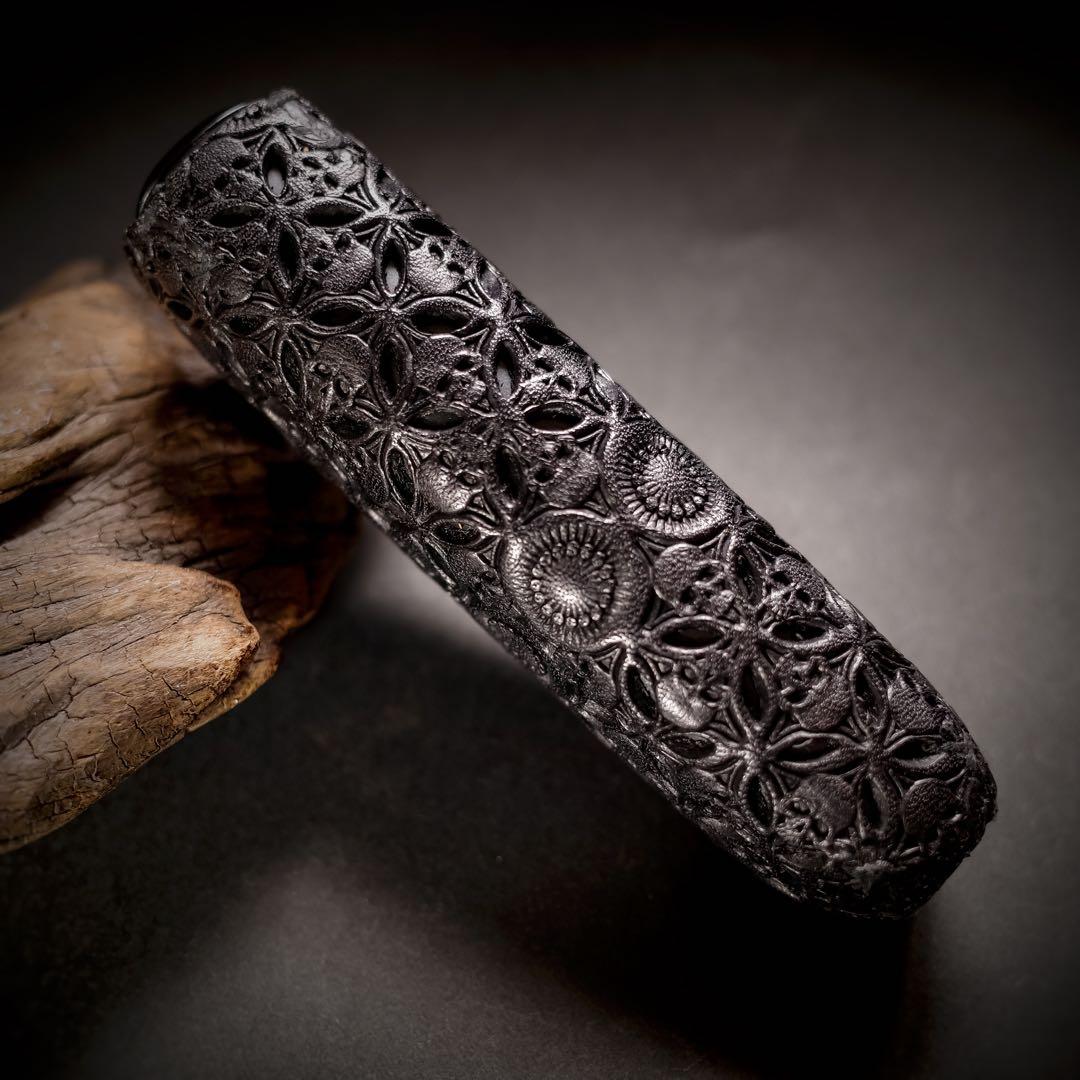 ウメ　プルームオーラ 本革製カバー〝髑髏 結〟２個セット