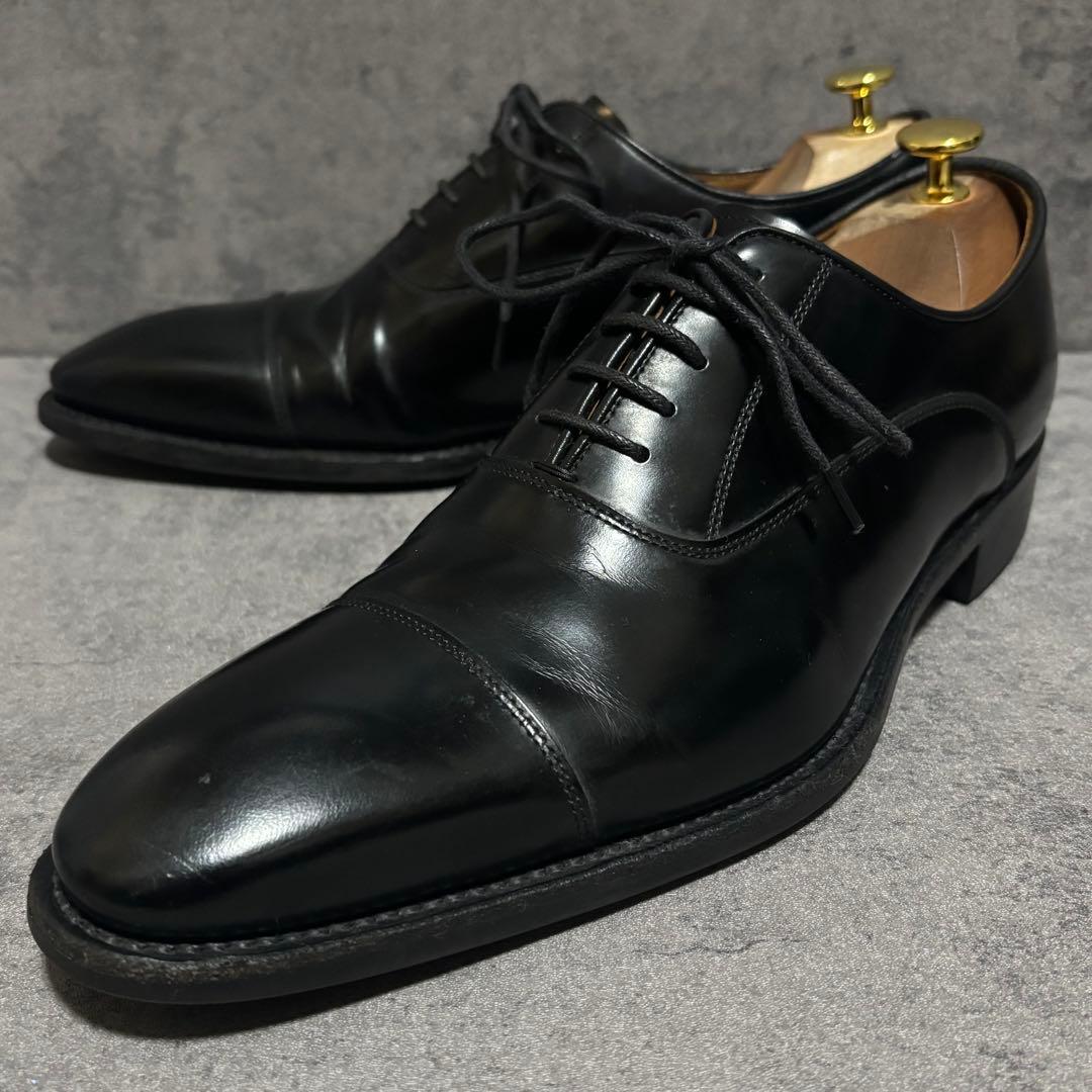 極美品　リーガル　ビジネスシューズ　315R ブラック　ガラスレザー　2148