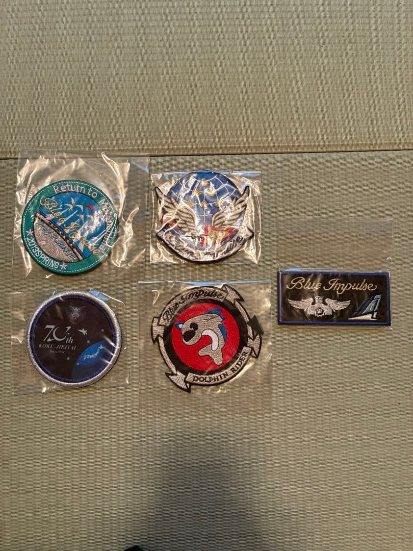 【新品・未使用】航空自衛隊創設70周年記念 ブルーインパルス ブルゾン