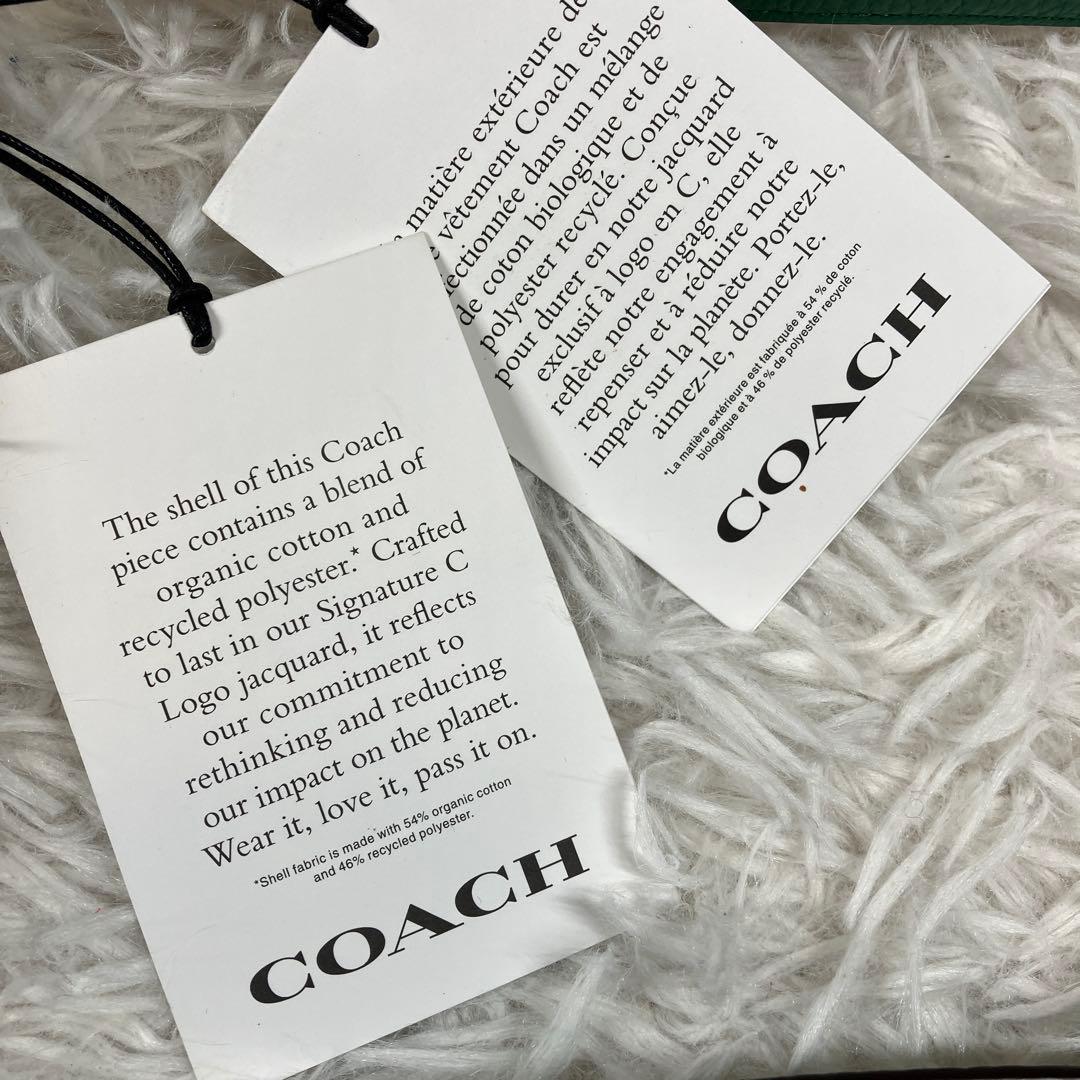 コーチ ショルダーバッグ ポシェット モCOACH c8321 Sグリーン 緑