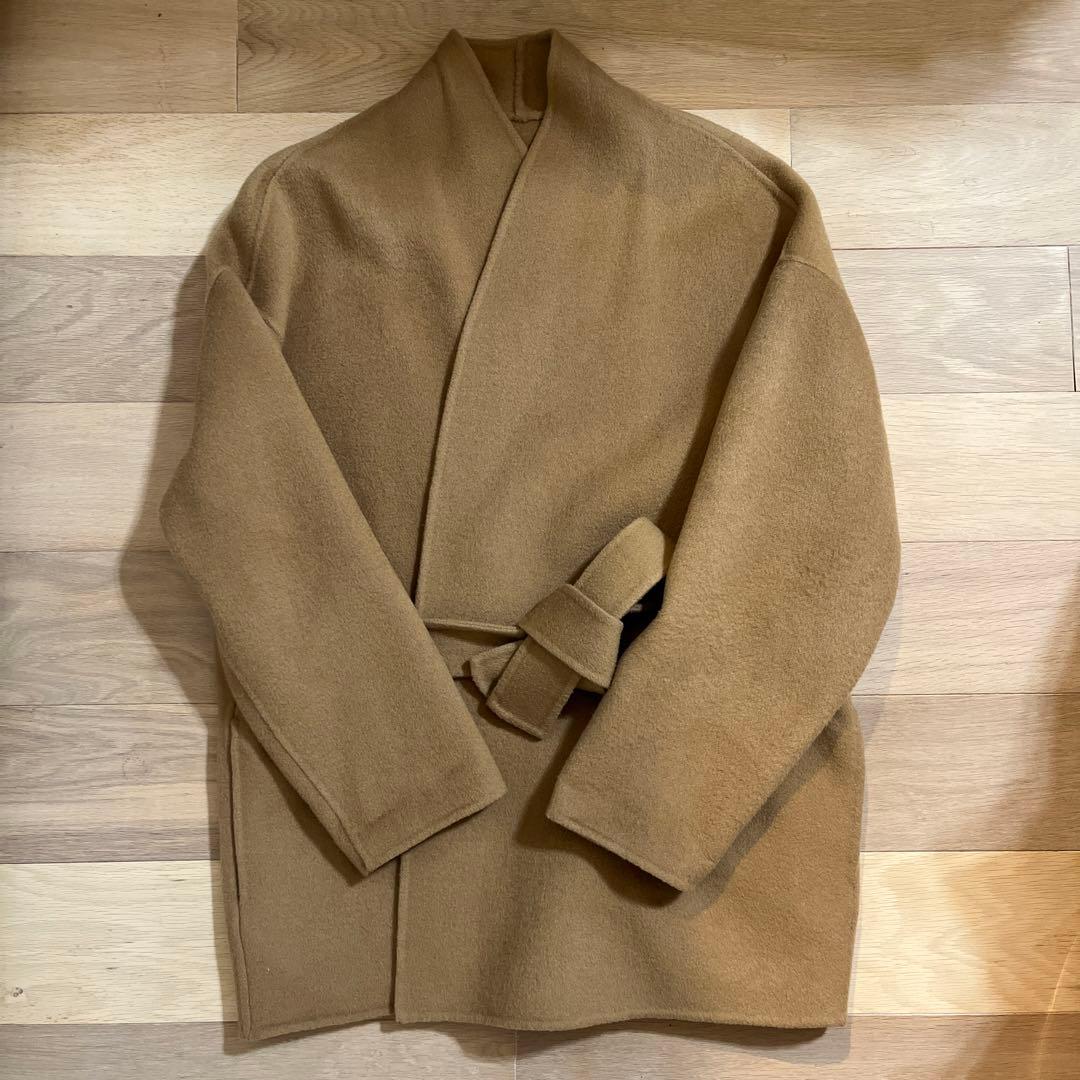 na.e アリュールコート　ウールコート　キャメル