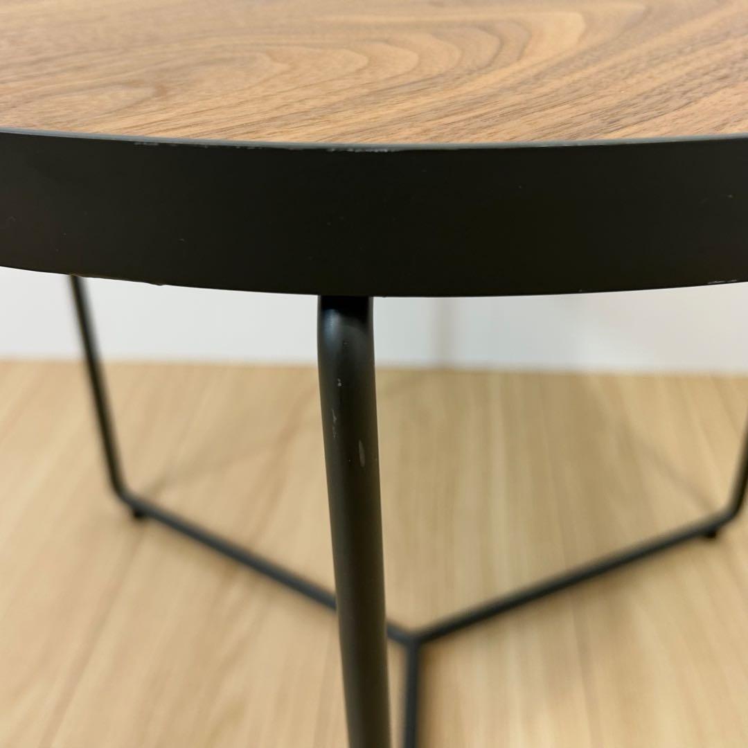 アビタスタイル ローテーブル MYT0653NC コーヒーテーブル 丸テーブル