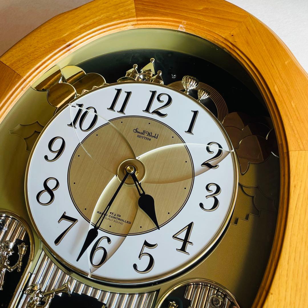 S*3様 完動品 からくり時計 スモールワールドソルシアN 電波掛け時計 メロデ