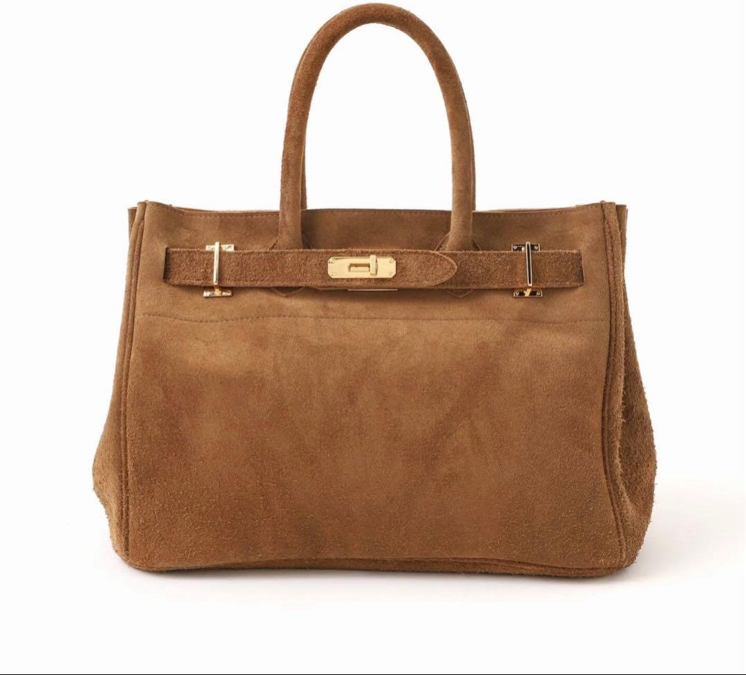 新品未使用 シータパランティカ スウェードトートバッグ