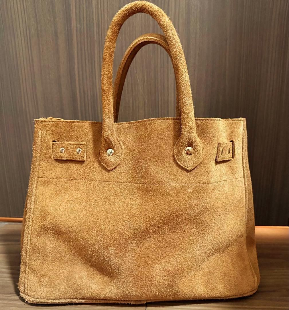 新品未使用 シータパランティカ スウェードトートバッグ