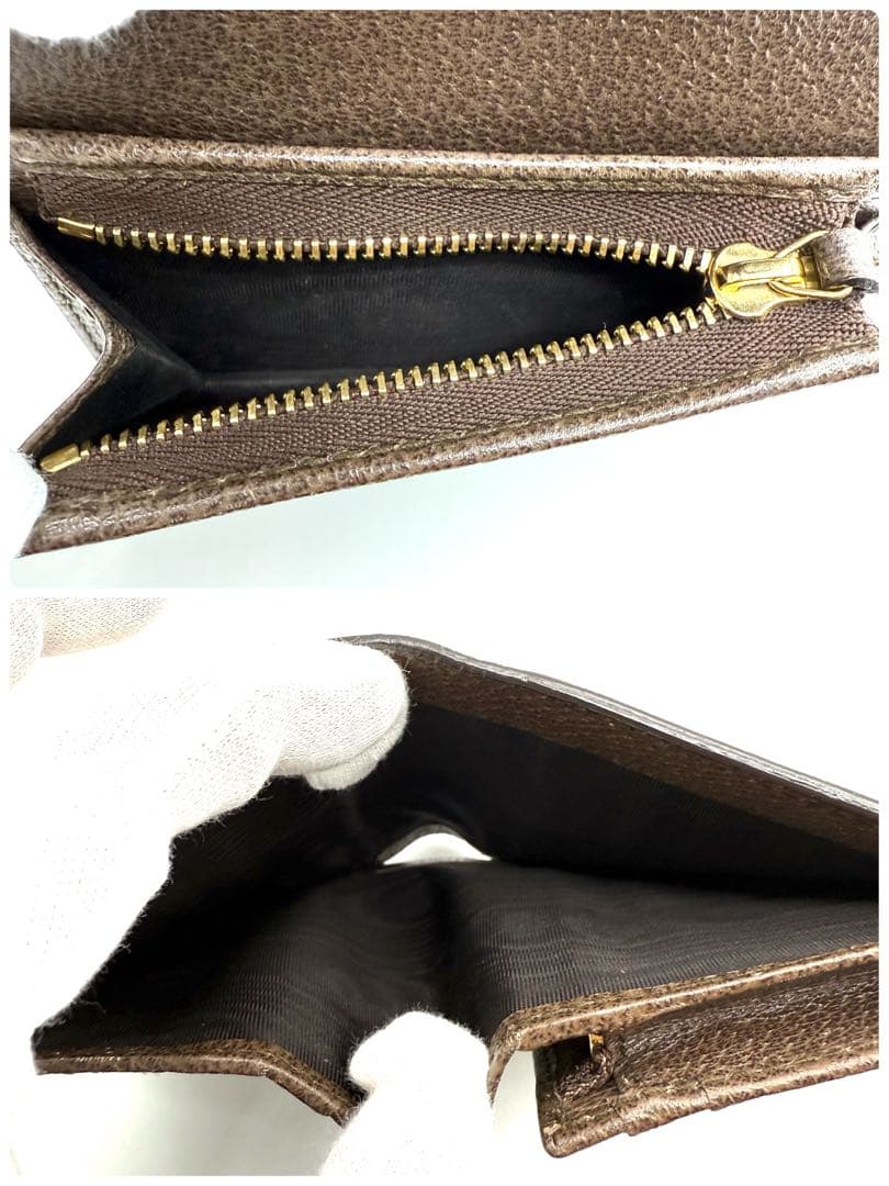 【未使用級】GUCCI グッチ ベンガル タイガー 折り財布 GGスプリーム