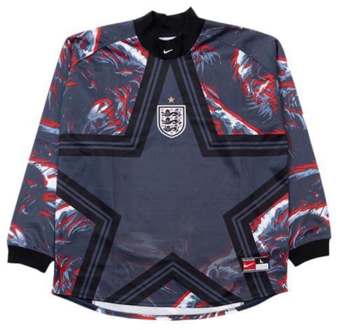 イングランド オーセンティック ゴールキーパー ジャージ　即完売品　Lサイズ