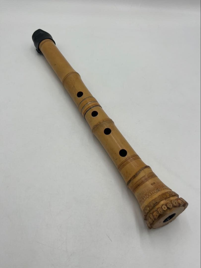 尺八　琴古流　不明　銘入り　和楽器