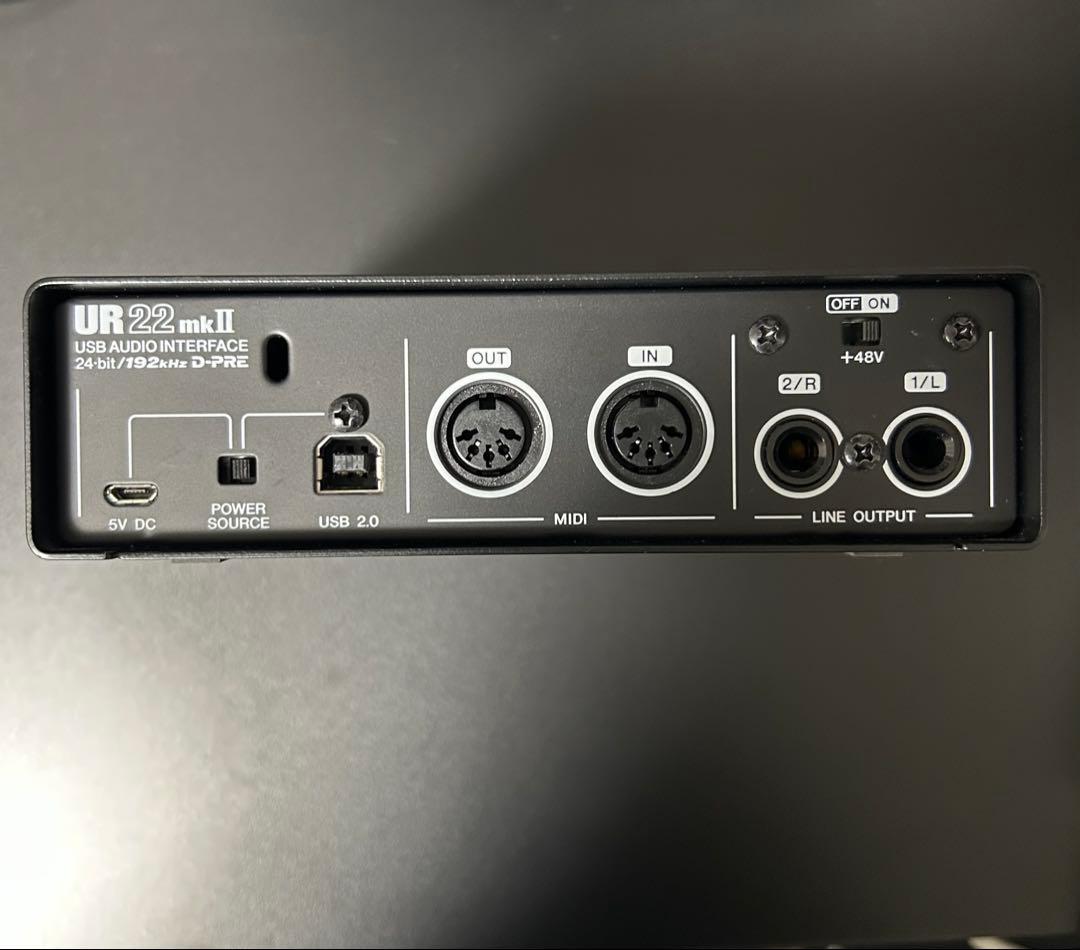 Steinberg UR 22 mkII USBオーディオインターフェイス