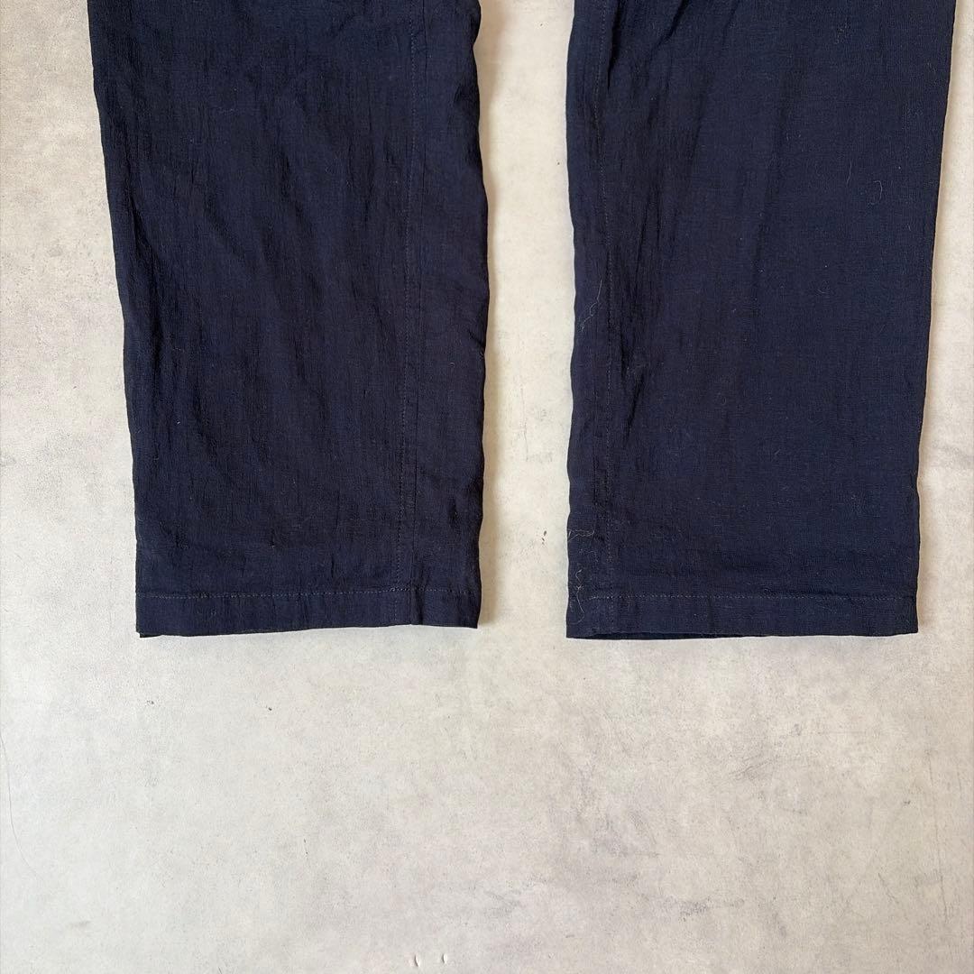 Y's ワイズ ヨウジヤマモト 綿100% 裏キュプラ 丈短 アンクルパンツ