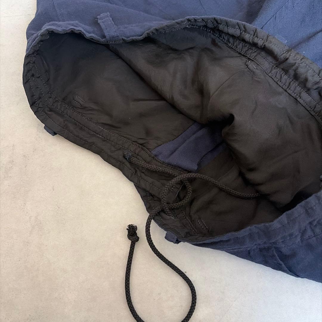 Y's ワイズ ヨウジヤマモト 綿100% 裏キュプラ 丈短 アンクルパンツ