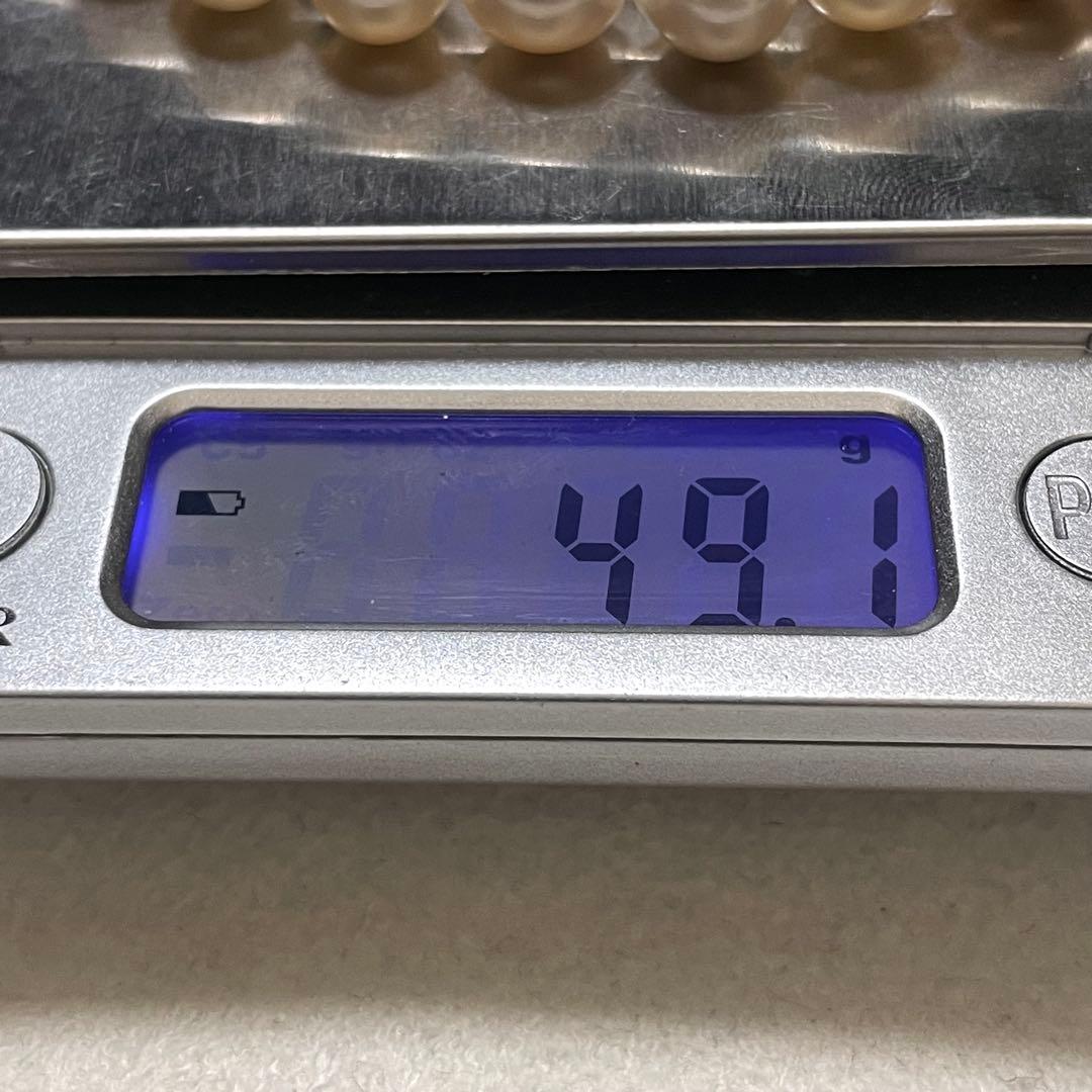 専用 【超大珠✨連結可】あこや真珠 ネックレス 8.5-9.0 パール テリ強