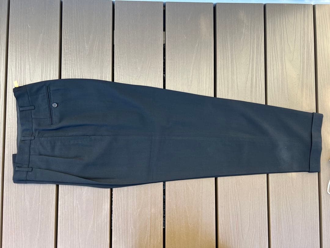 ⭐️【貴重】COMME des GARCONS HOMMEウールパンツ黒:Mサイズ