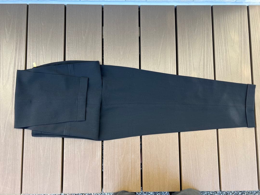 ⭐️【貴重】COMME des GARCONS HOMMEウールパンツ黒:Mサイズ