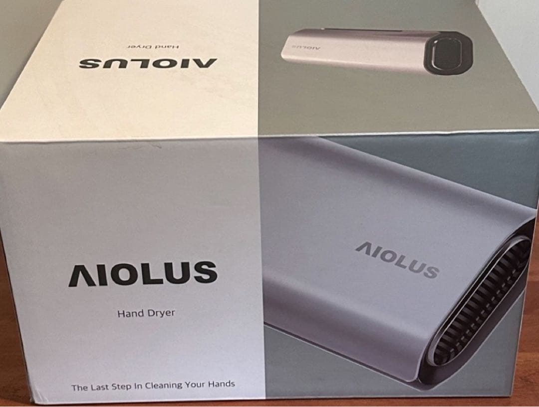 新品未開封　AIOLUS ハンドドライヤー