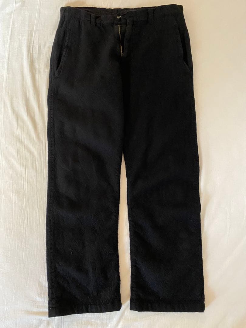 ウール 縮絨 COMME des GARCONS HOMME パンツ スラックス