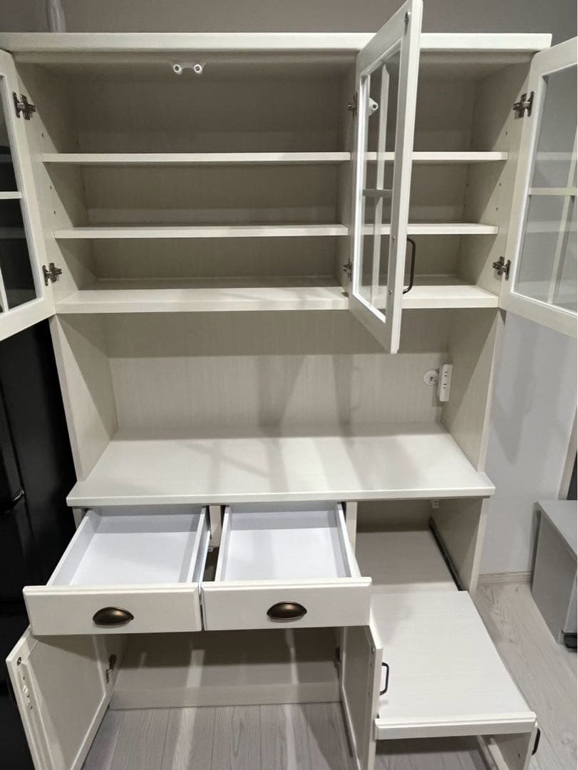 【りん】ニトリキッチンボード(ミランダ2 120 WW)