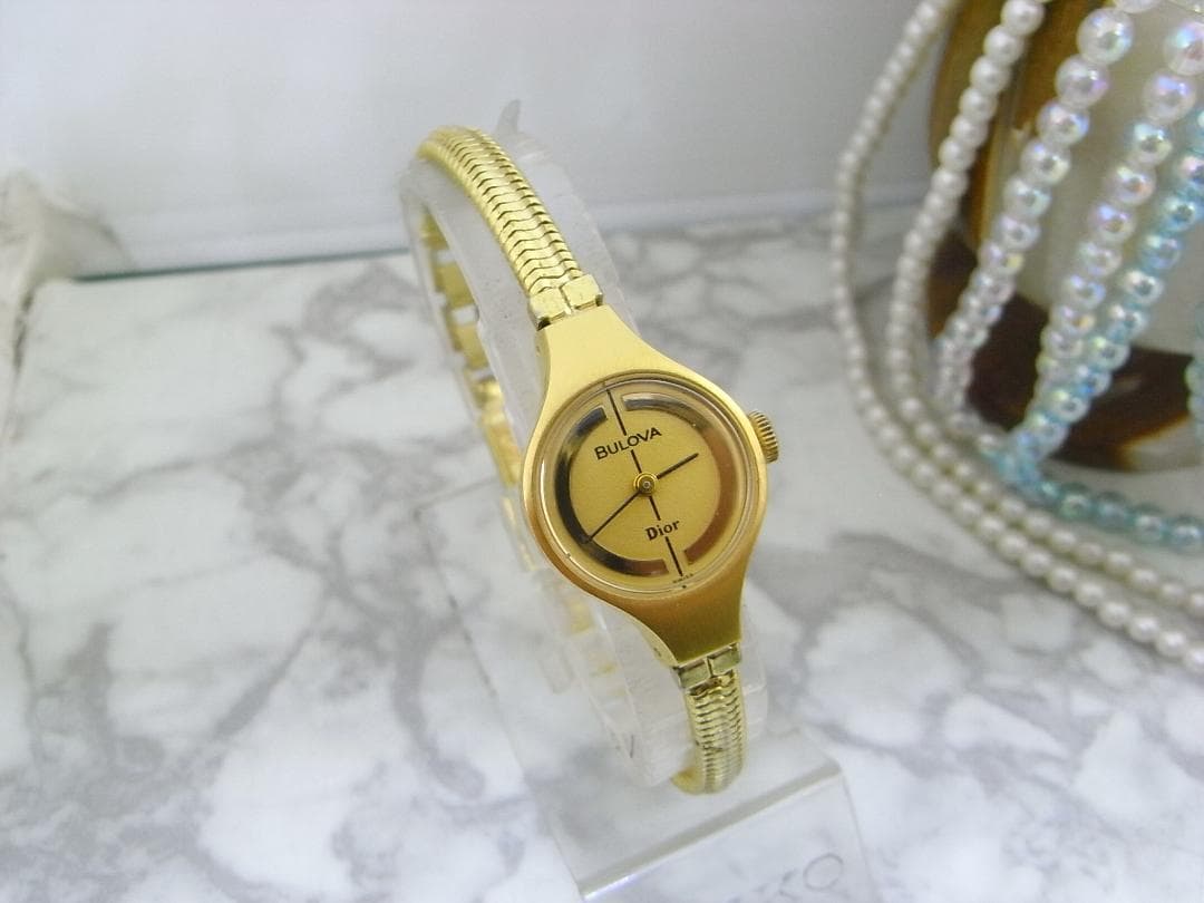 ヴィンテージ　Dior　ディオール　ブローバー　手巻き　レディース　ウォッチ
