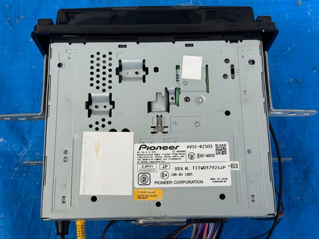 カロッツェリア AVIC-RZ503 マップデータ 2019