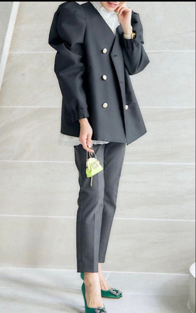 最終お値下げしました‼️新品☆マーロンエノンフィ ダブルボタンジャケット