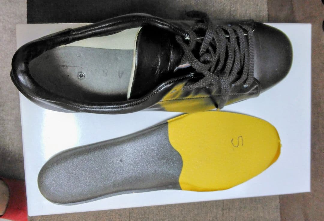 新品 andsteady アンドステディ 定番 レザースニーカー 22.5