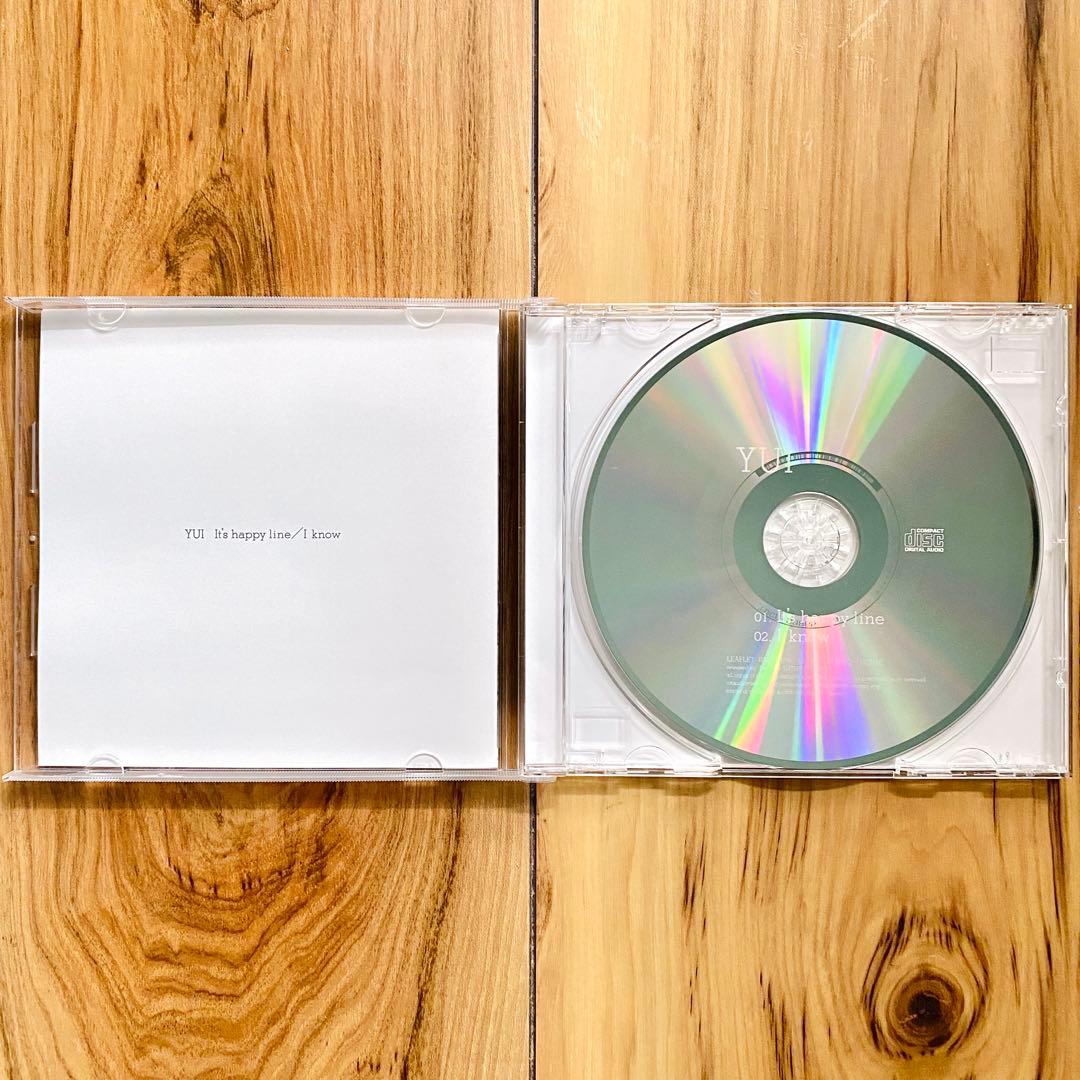 YUI インディーズ盤「It's happy line」＋未発表デモ音源CD