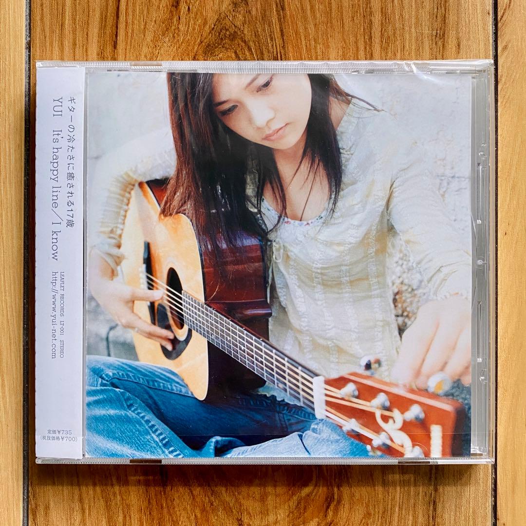 YUI インディーズ盤「It's happy line」＋未発表デモ音源CD
