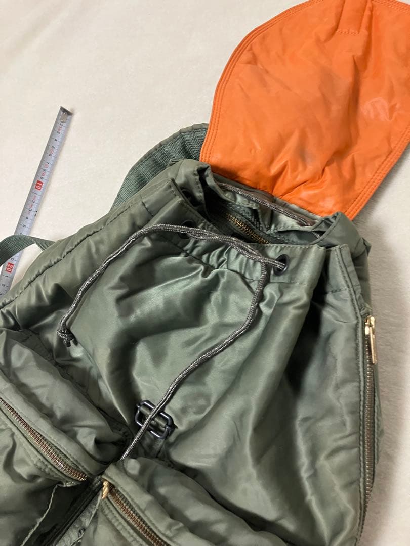 定価31,350 希少 PORTER ポータータンカー リュック セージグリーン