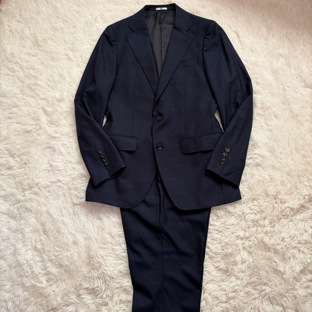 【極美品】スーツセレクト スーツ ニュージーランドウール SUPER170’s