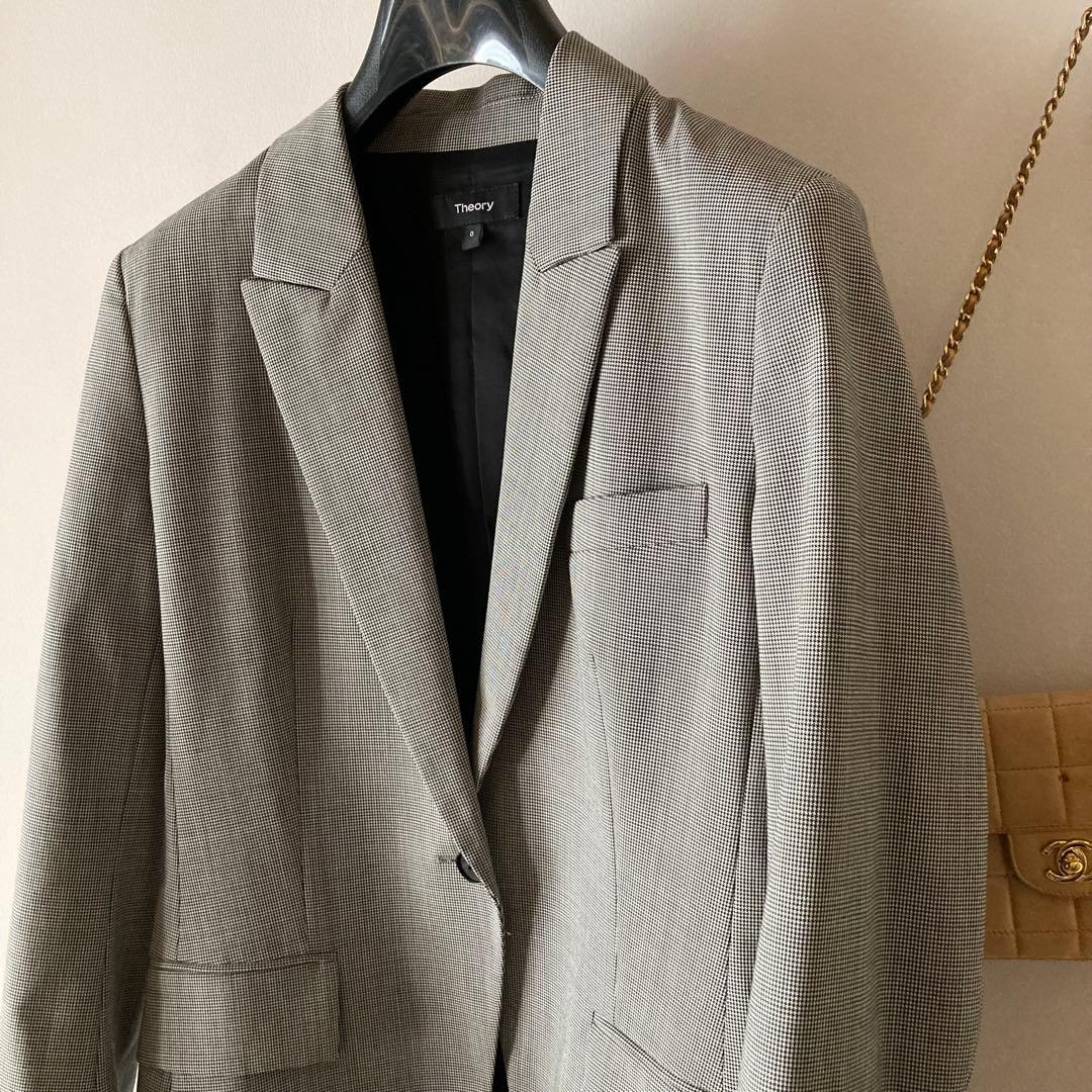 セオリー＊ETIENNETTЕ. Вストレッチウールテーラードジャケット5.5万