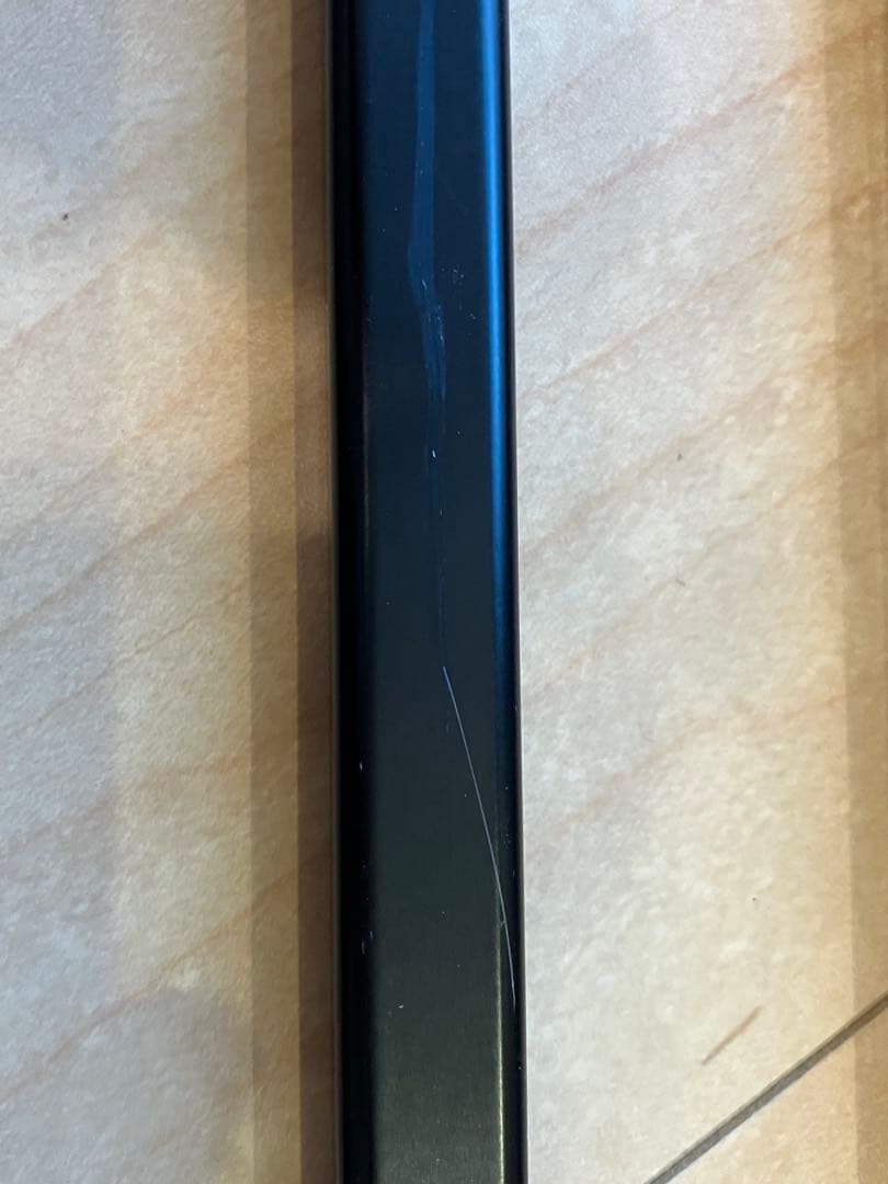 KANADEMONO　シンプル アイアン ハンガーラックブラック　W120