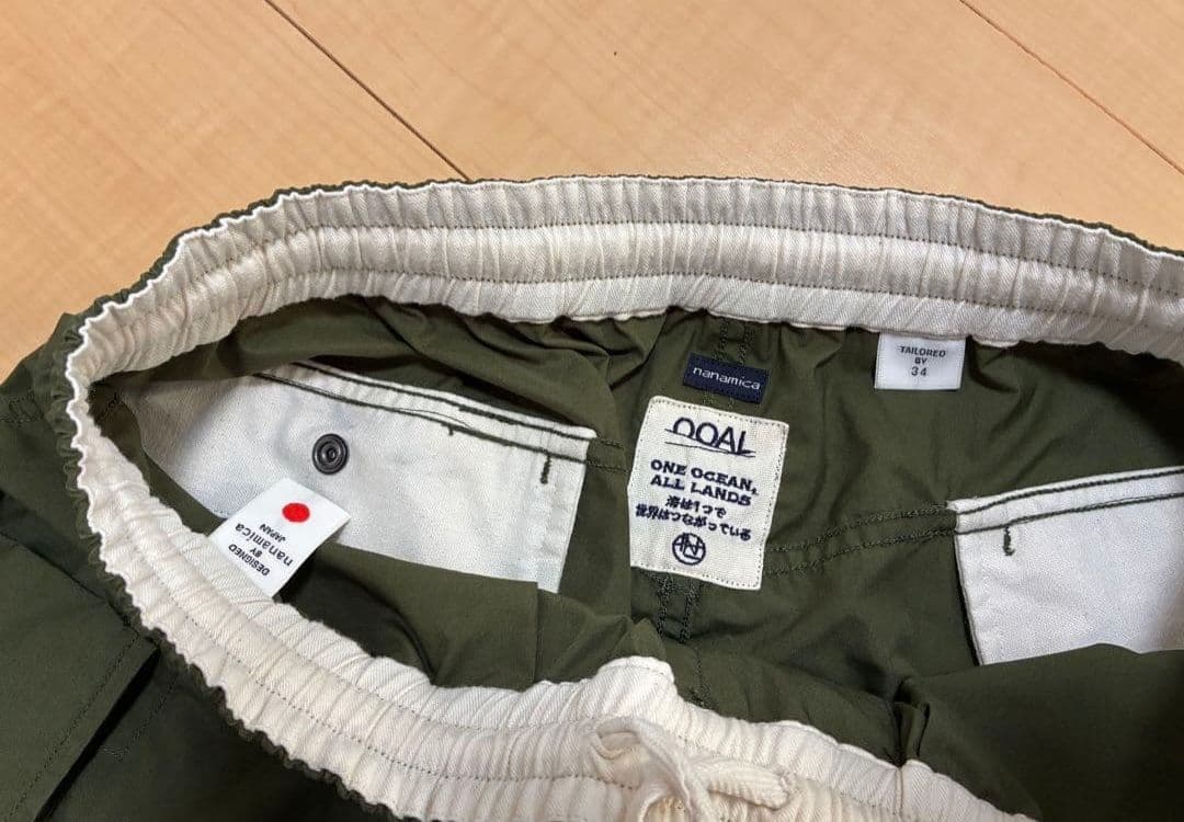 nanamica ナナミカ カーゴパンツ THE NORTH FACE