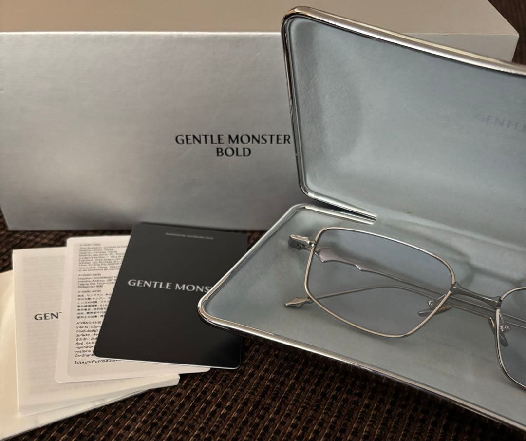 gentle monster Atomic 02(B) サングラス （箱付き）