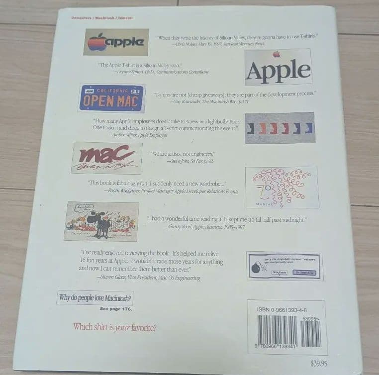 [希少・洋書] Apple T-Shirts