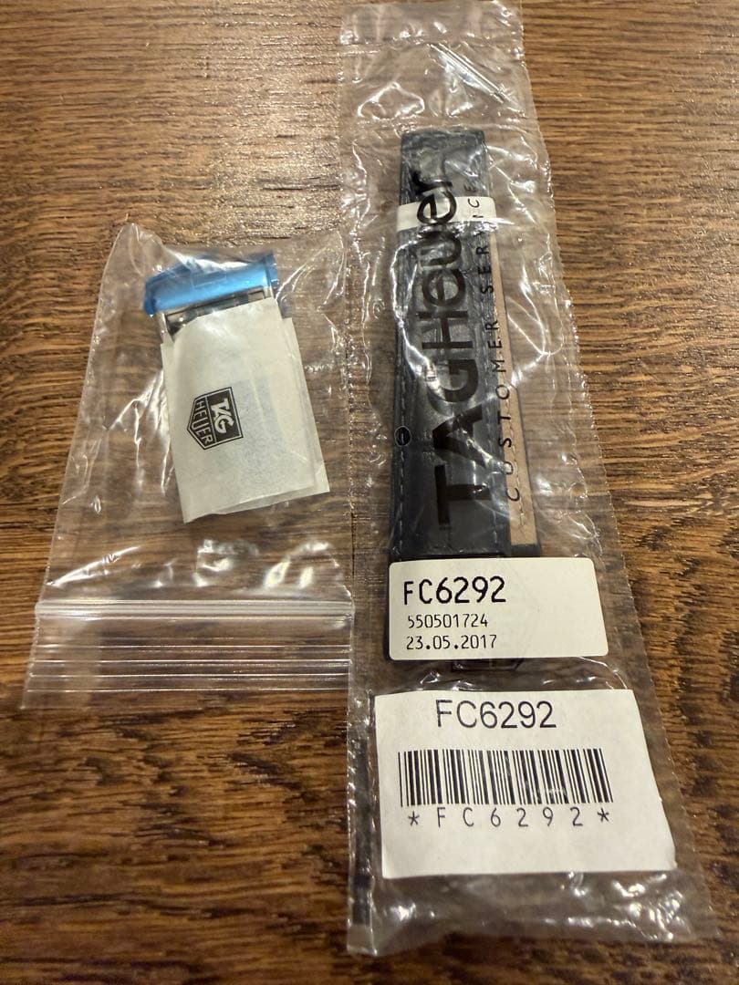 【新品】タグホイヤー レザーベルト カレラ