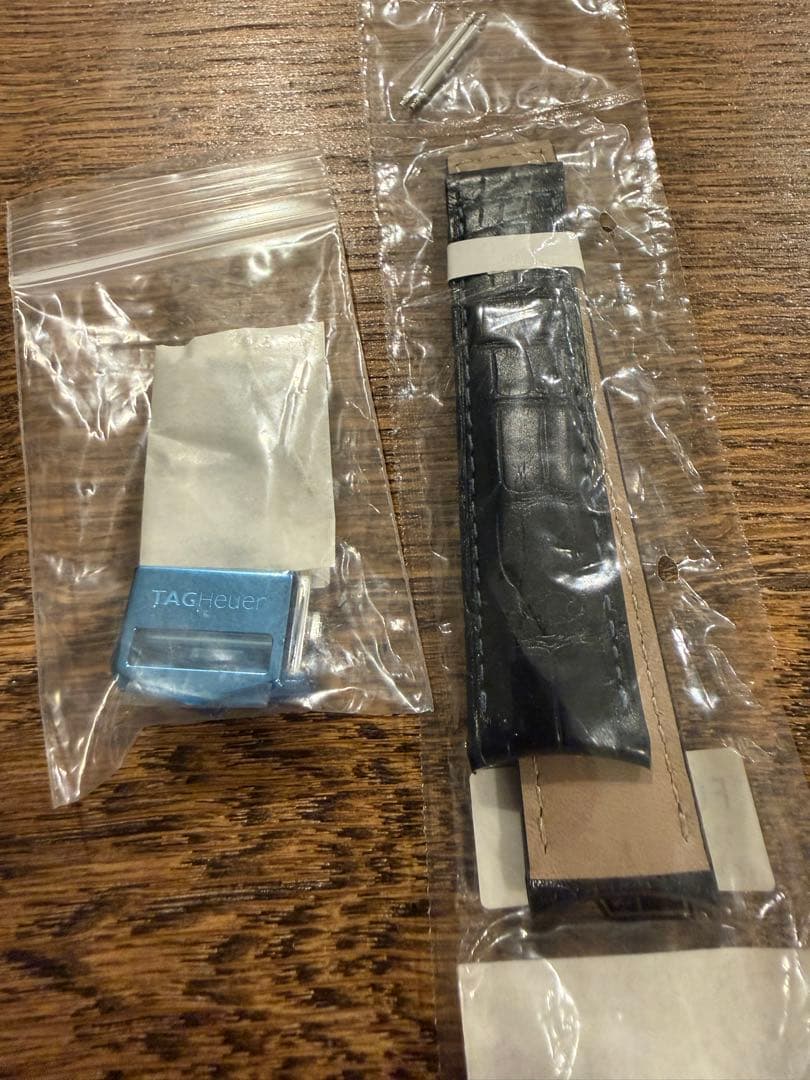【新品】タグホイヤー レザーベルト カレラ
