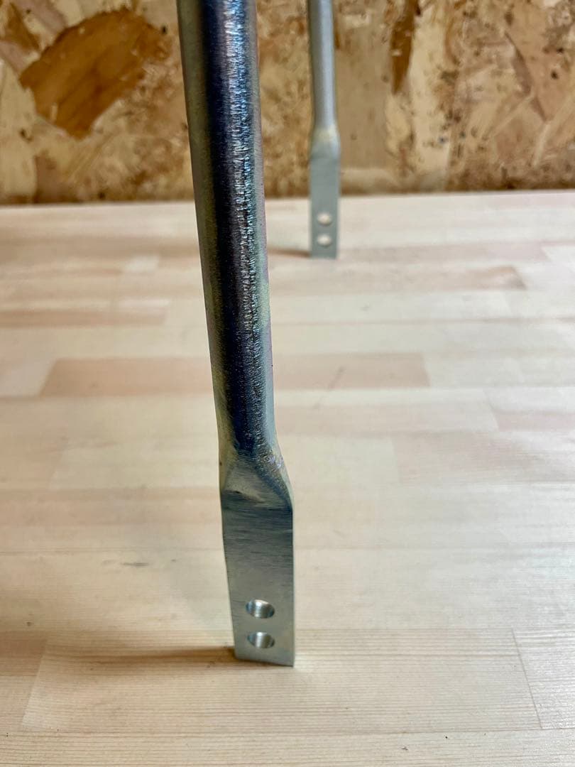 と*も様 バルカン400 亜鉛メッキ フラットフェンダー用 シーシーバー 102